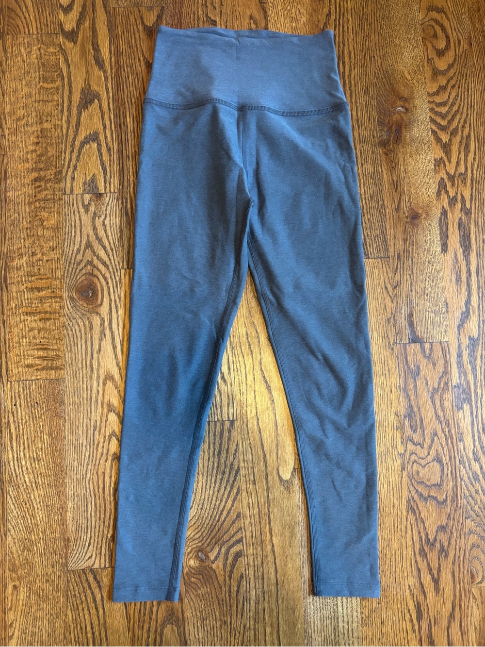 Kids High-Waist Gray Leggings